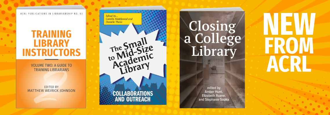 browse new books from ACRL