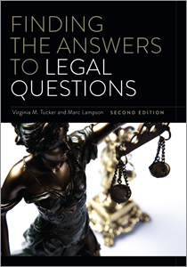 book cover for inding the Answers to Legal Questions, Second Edition