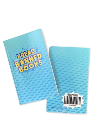 I Read Banned Books Jotter (front and back)