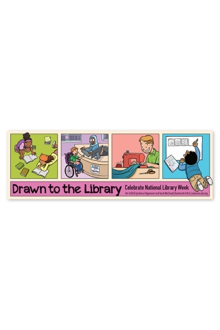 image of 2025 National Library Week Bookmark