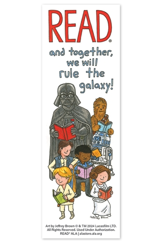 image of READ and Rule the Galaxy Bookmark