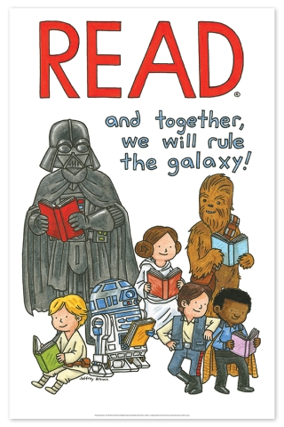 image of READ and Rule the Galaxy Poster