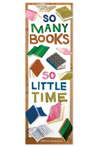 image of So Many Books Collage Bookmark