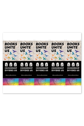 image of Books Unite Us 2022 Bookmark File 5-up