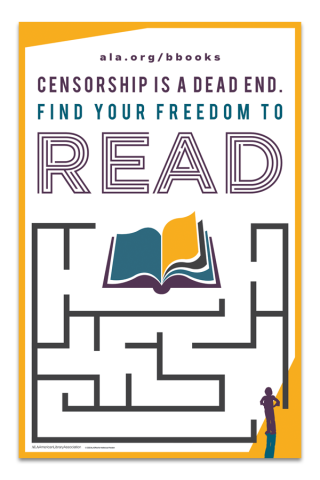 Find Your Freedom to Read Poster