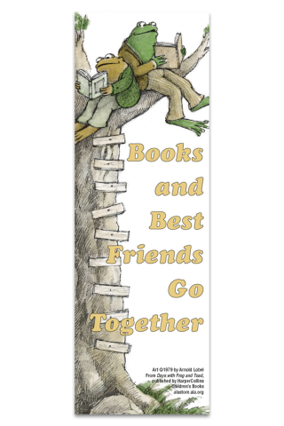 Frog and Toad Bookmark