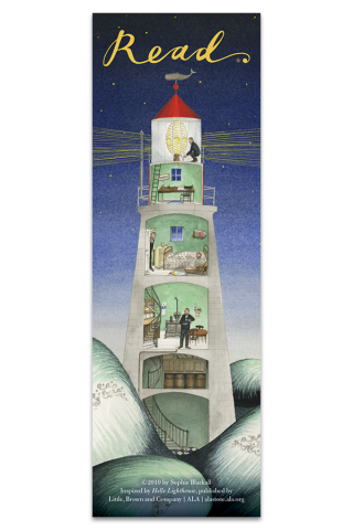 Hello Lighthouse Bookmark