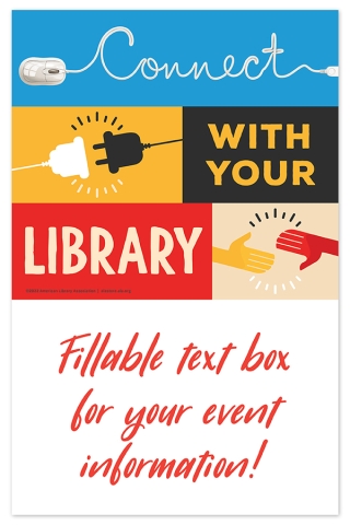 Connect with your Library Mini Poster (example)