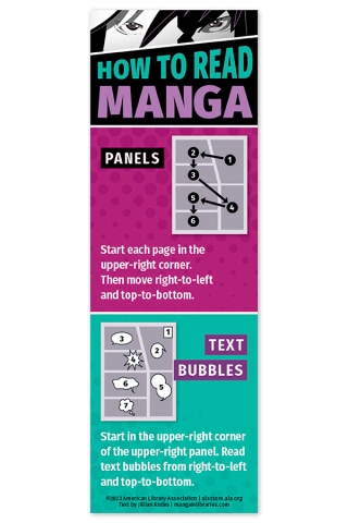 Image of How to Read Manga Bookmark