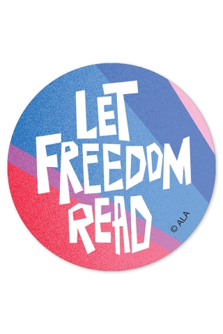 Image of Let Freedom Read Sticker