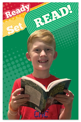 image of Ready Set READ! Poster File with model
