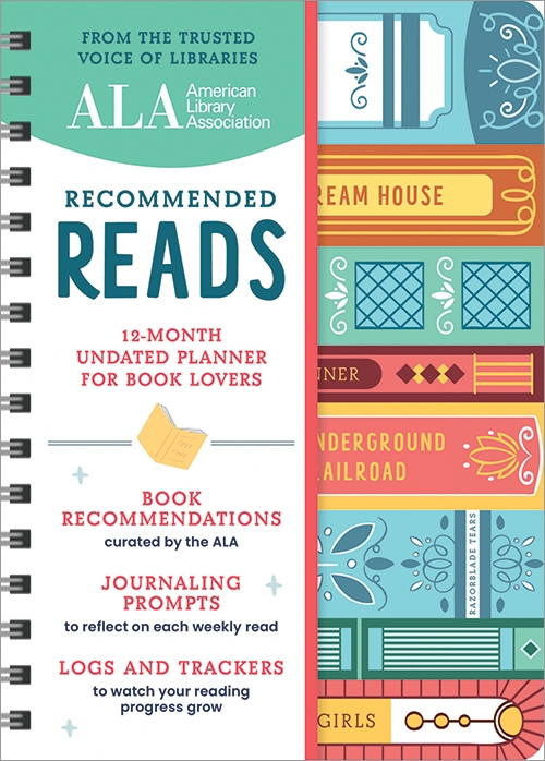 product image for The American Library Association Recommended Reads and Undated Planner: A 12-Month Book Log and Undated Planner with Weekly Reads, Book Trackers, and More!