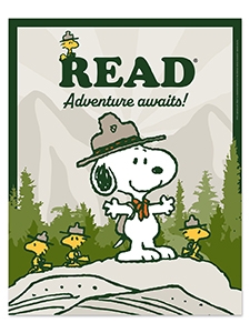 Camp Snoopy READ Poster