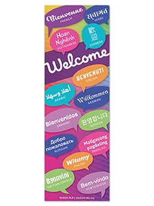 image of Welcome Multilingual Bookmark