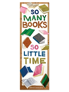 image of So Many Books Collage Bookmark