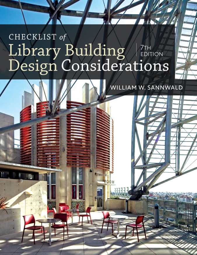 book cover for Checklist of Library Building Design Considerations, Seventh Edition