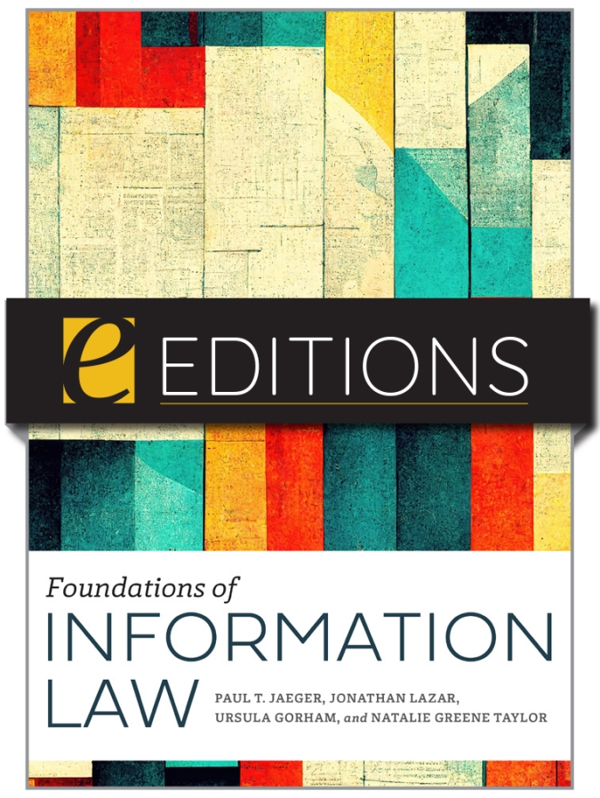 product image for Foundations of Information Law e-book
