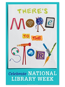 2023 National Library Week Poster