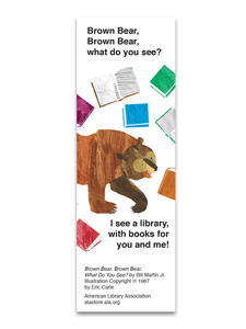 Brown Bear Bookmark