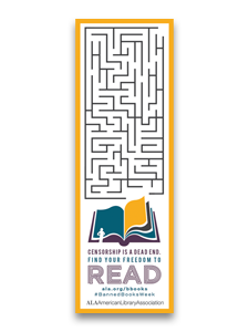 Find Your Freedom to Read Bookmark
