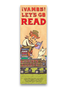 Vamos! Let's Go Read Bookmark