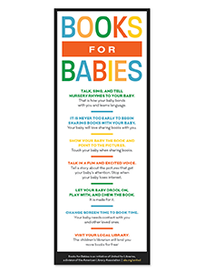 Books for Babies Rack Card File (English)