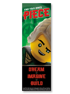 Lego Ninjago Bookmark