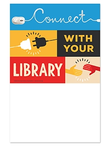 Connect with your Library Mini Poster
