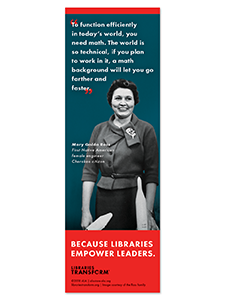 Ross Libraries Transform Bookmark