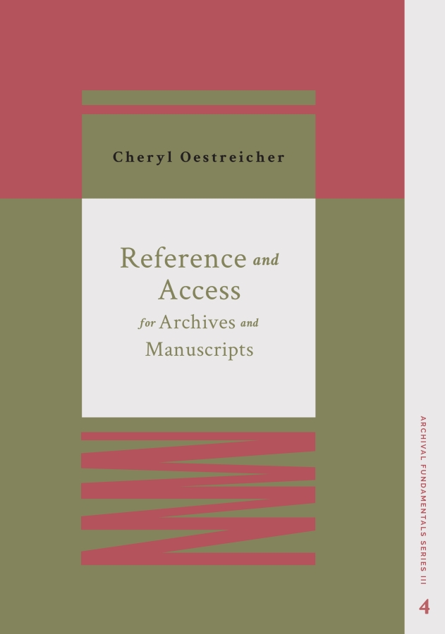 book cover for Reference and Access for Archives and Manuscripts