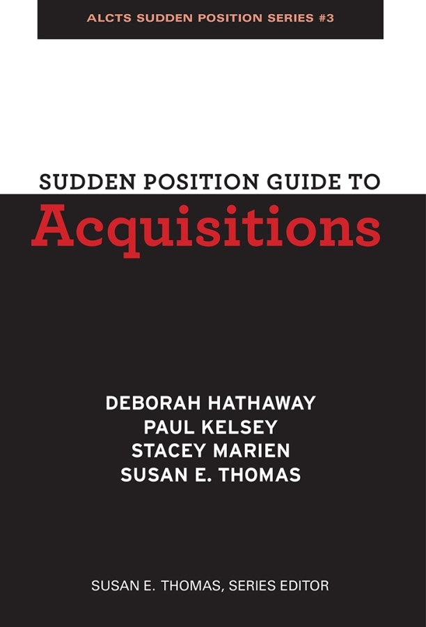 book cover for Sudden Position Guide to Acquisitions