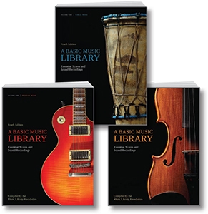 product image for 3-VOLUME SET of A Basic Music Library, Fourth Edition