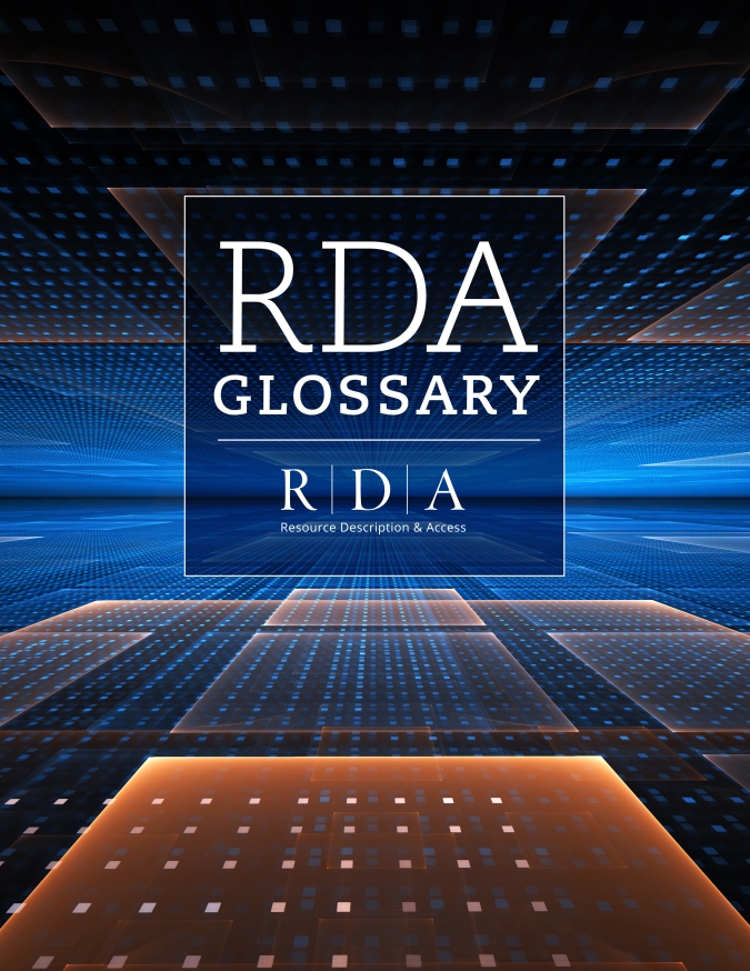 book cover for RDA Glossary