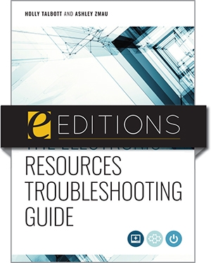cover image for The Electronic Resources Troubleshooting Guide—e-book