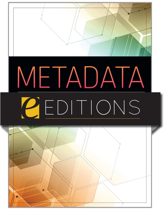 product image for Metadata, Third Edition—eEditions PDF e-book