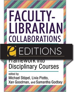 product image for Faculty-Librarian Collaborations--e-book